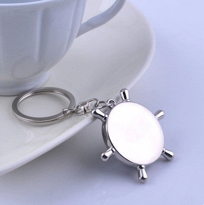Creative Rudder Compass Key Chain ec4041e8 247d 470c 8c6d a5e3ca0f1dbf