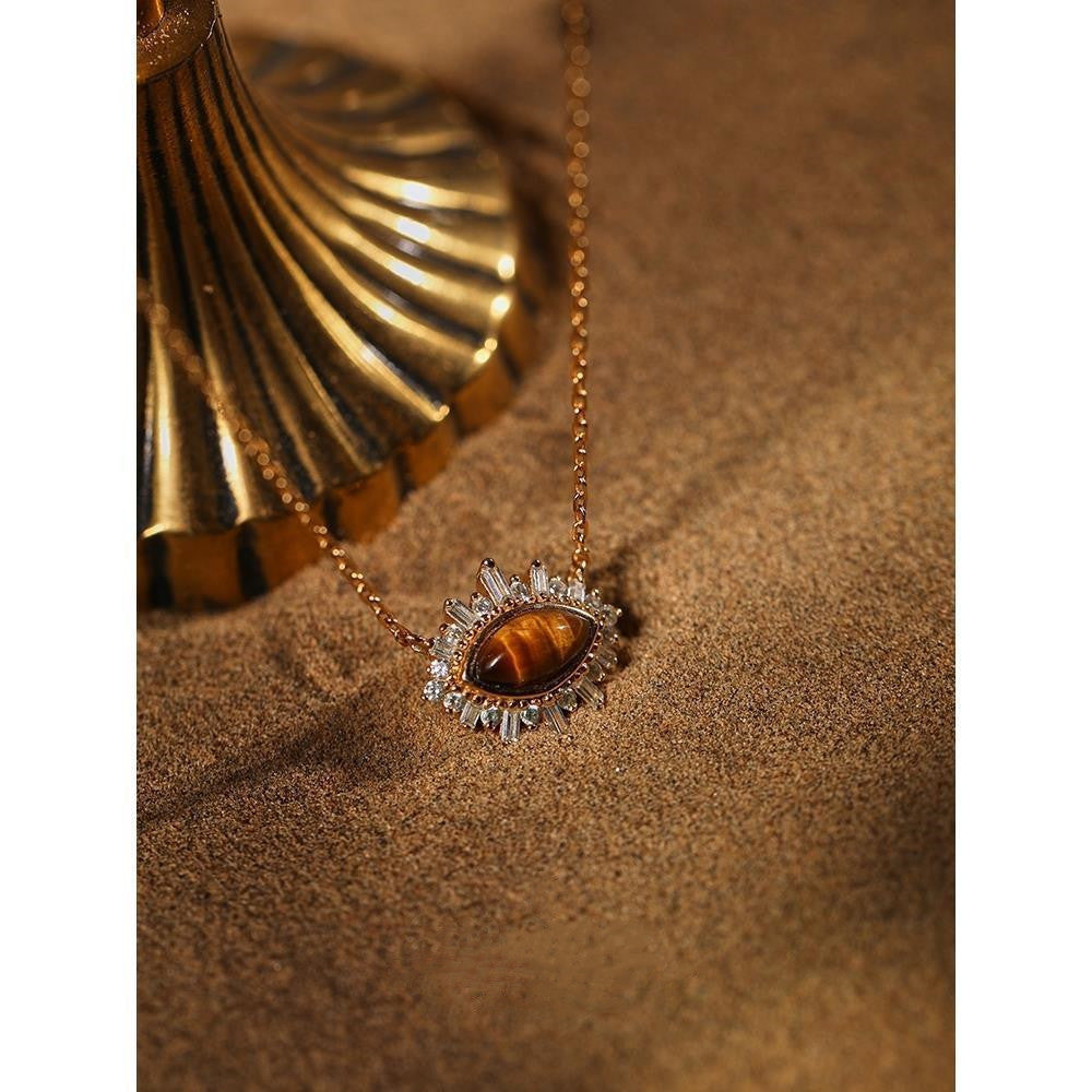 Retro Tiger Eye Stone Tiger Eye Niche Retro Feeling ec49d2da 66b4 4fbf a82d b57c900b1639