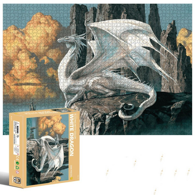 Mysterious Dragon High Difficulty 2000 Piece Puzzle ec55918d aff3 4e9a a244 4d346eca96e4