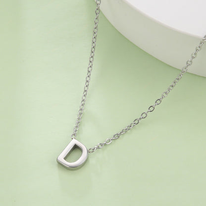 26 Letter Series Necklace For Girls - HD Wireless Product #10