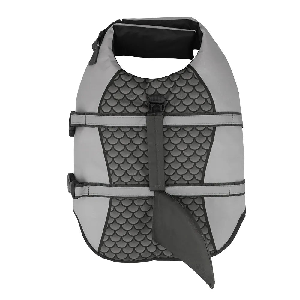 Swim Pet Dog Life Jacket Vest Clothes Life Vest Collar Harness Pets Swimming Summer Swimwear Scales Shark Pet Products
