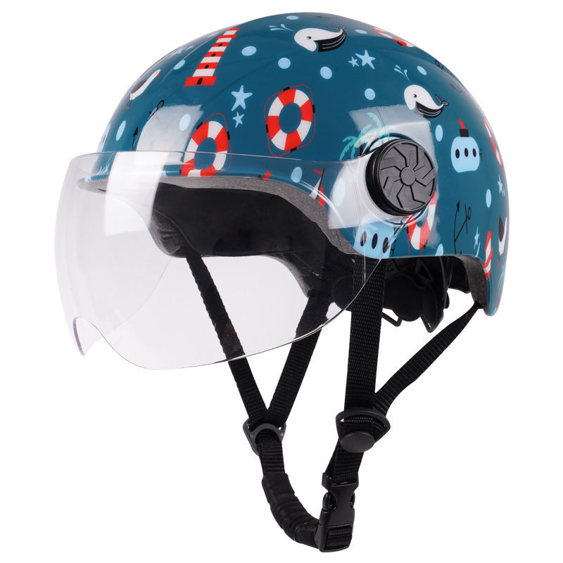 Children's Battery Car Riding Safety Helmet ec67a4b3 9731 4839 87cd c6bb078b1e54