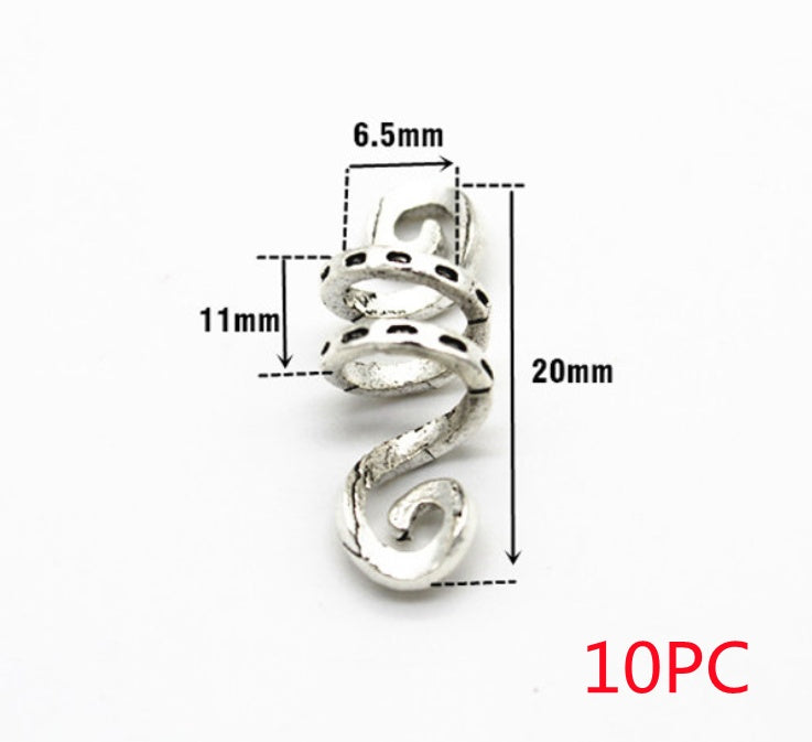 Silver Viking Spiral hair braid ec683c3f 9aaa 4ca5 af88 9903a84dfcdf f2c26fd1 b3d7 4a47 b12a 985618ca3eda