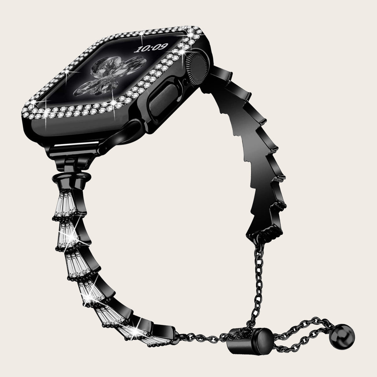 Metal Strap Stainless Steel Shell Diamond Universal ec6affb4 69e2 4c53 ba26 84dca7a3d00d