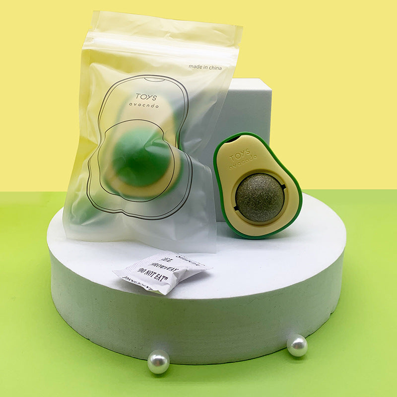 Avocado Cat Mint Multifunctional Catnip Toy 360 Rotating Self-healing Artifact Pet Supplies ec77ce18 b87c 4233 a216 63dde328d