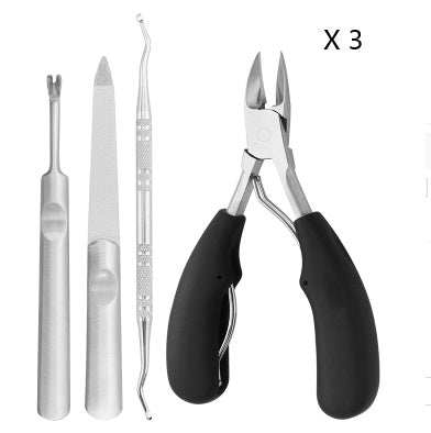 Double spring lancet clamp nail clipper ec78e461 d3f3 4dfd 9910 9df7fe52ba67