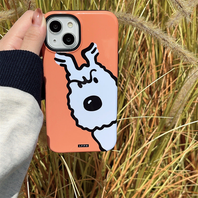 Cartoon Cute Probe Dog Phone Case ecae7bda a785 495e 882d 64544269a4ab