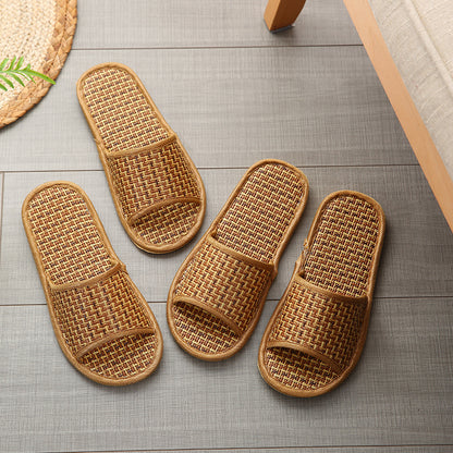 Rattan Mat Rattan Woven Rattan Straw Woven Slippers ecc281cb e0cc 43d0 81eb d48d01726838