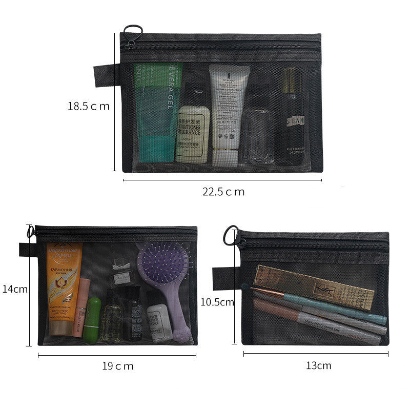 Transparent Mesh Cosmetics Storage Bag ecc8f5d5 b5ad 4cce 9231 effab5a83abb