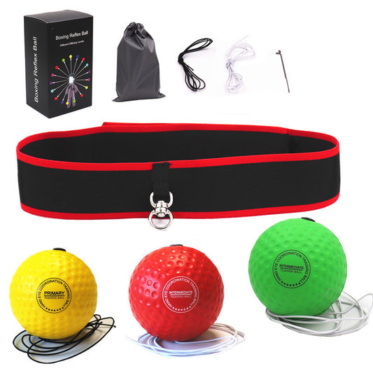 Boxing Reaction Ball Head-mounted Adjustable PU Fitness Equipment ecf26911 8d67 489b 8c05 860b2aceb923