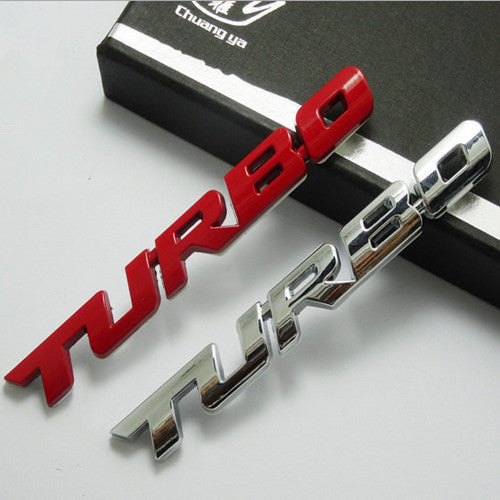 TURBO TURBO 3D Stereo Car Sticker ecff5e20 f29b 469e ba8b 71d1ee49d7cc