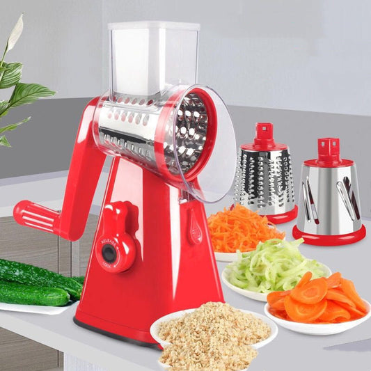 Multi-functional Vegetable Cutter Hand Drum Vegetable Cutter Slicer ed10eedf 9d2d 49ff a6f2 0f4a54d2733f