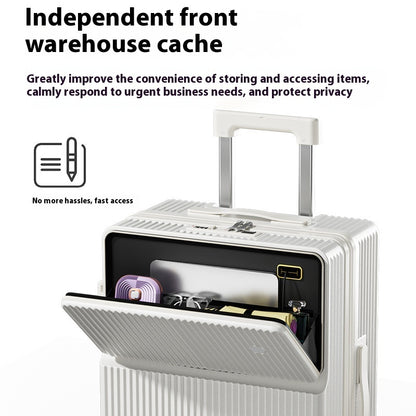 Front Half-opening Multifunctional Luggage ed1b6026 b683 40fc a091 5f05a76a5c77 trans