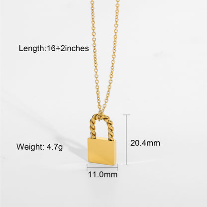 Statement Square Tarot Signet Pendant Necklace ed1ffe2e 477f 4fa7 b2b8 4f08c54e4bf2