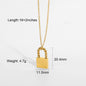 Statement Square Tarot Signet Pendant Necklace ed1ffe2e 477f 4fa7 b2b8 4f08c54e4bf2