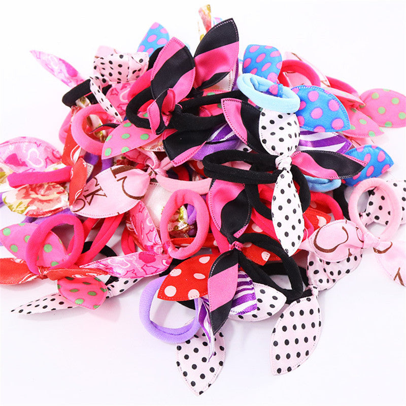Bunny Ears Hair Tie Head Rope Rubber Band Korea Hair Tie ed5352bb 8450 4338 8d3e e741bf9036e8