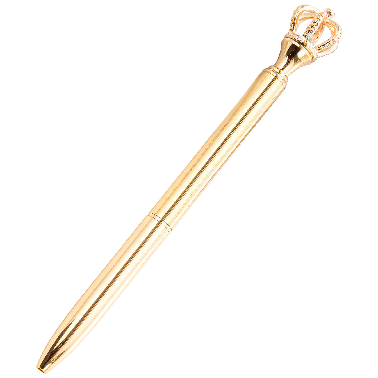 Crown Band Diamond Metal Ballpoint Pen Scepter Metal Pen Fashion Gift Pen - 图片 4