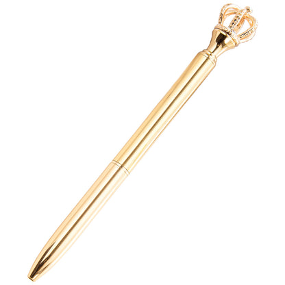 Crown Band Diamond Metal Ballpoint Pen Scepter Metal Pen Fashion Gift Pen - 图片 4