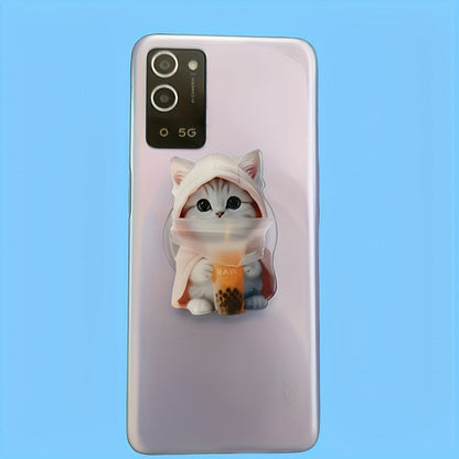Creative Cartoon Acrylic Flat Cartoon Phone Holder - 图片 3