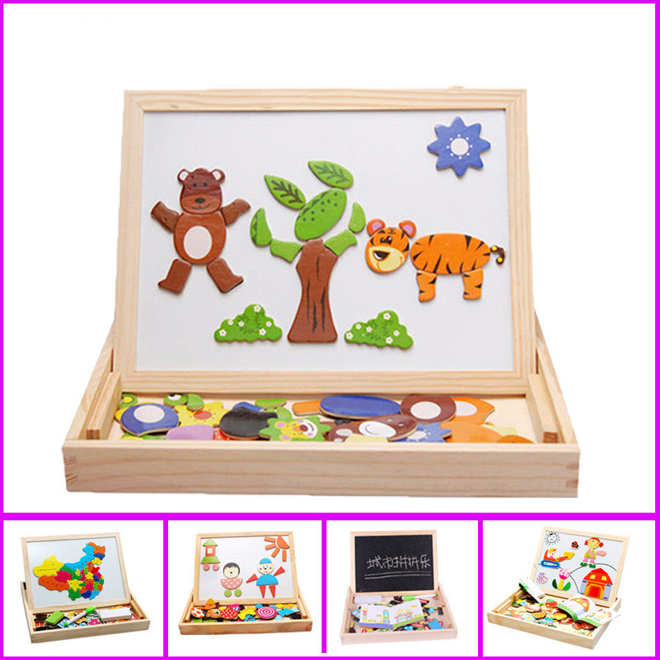 Farm Mania Animal Joypin Double-sided Drawing Board Three-dimensional Magnetic Puzzle ed5afe8b 104f 4930 8558 90d25a343a1a