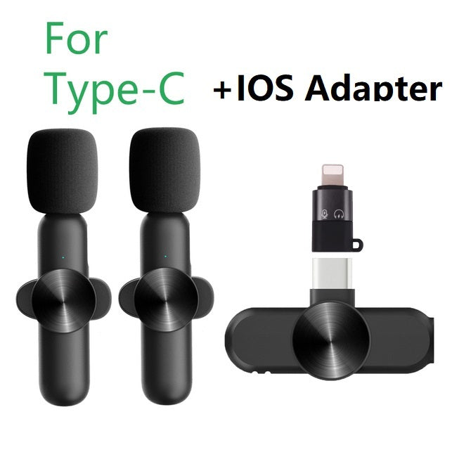 2.4G 1 To 2 Noise Cancelling Lavalier Microphone - 图片 7