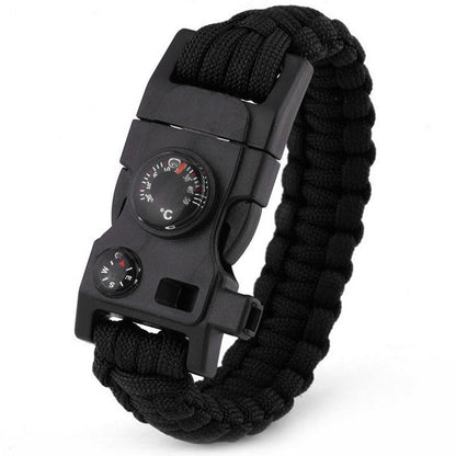 Outdoor Paracord Survival Parachute Cord Bracelet eda1178c aa62 4abb b6a2 01016274ffc6