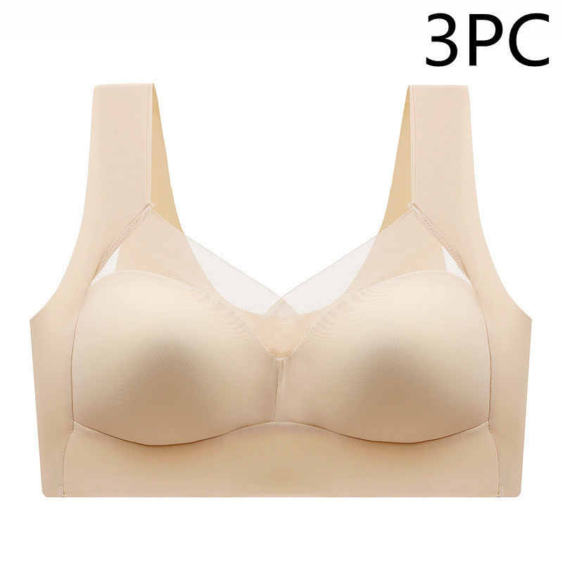 One-piece Fixed Cup Beauty Back Underwear Female Lace Back Shaping Safety Seamless edaf5dbb fe83 44eb ae60 b4c2b955361e