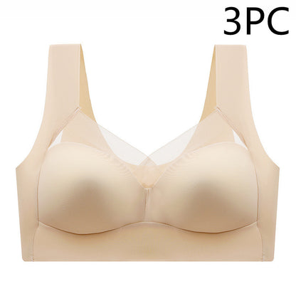 One-piece Fixed Cup Beauty Back Underwear Female Lace Back Shaping Safety Seamless edaf5dbb fe83 44eb ae60 b4c2b955361e