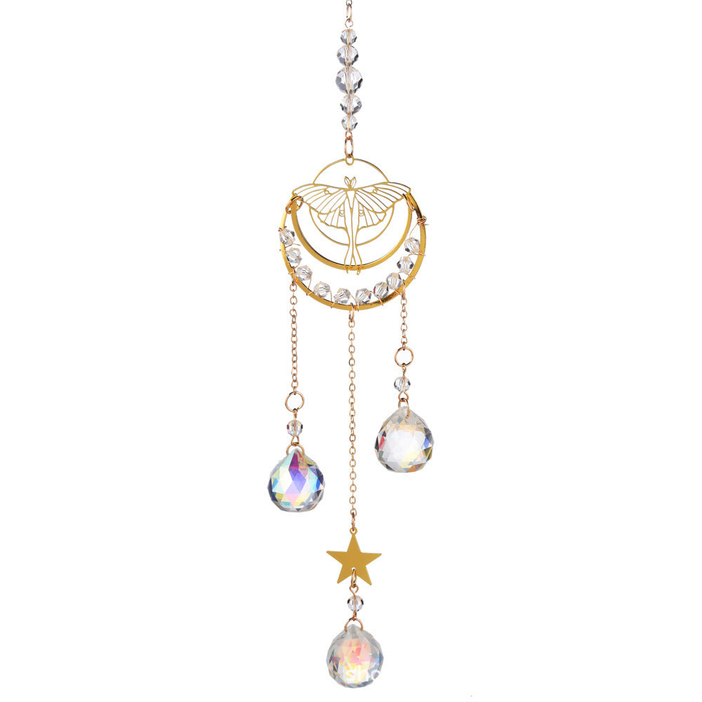 Beautiful Pendant Moon Butterfly Moth Sunshine Catcher ede091dd bb6c 47ac 8a64 d4bbe793f325
