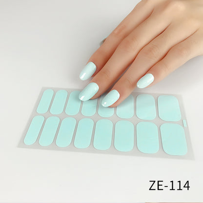 Solid Color Waterproof Nail Stickers edeac740 e63a 4e7a b8ff 90d5c26a92fa