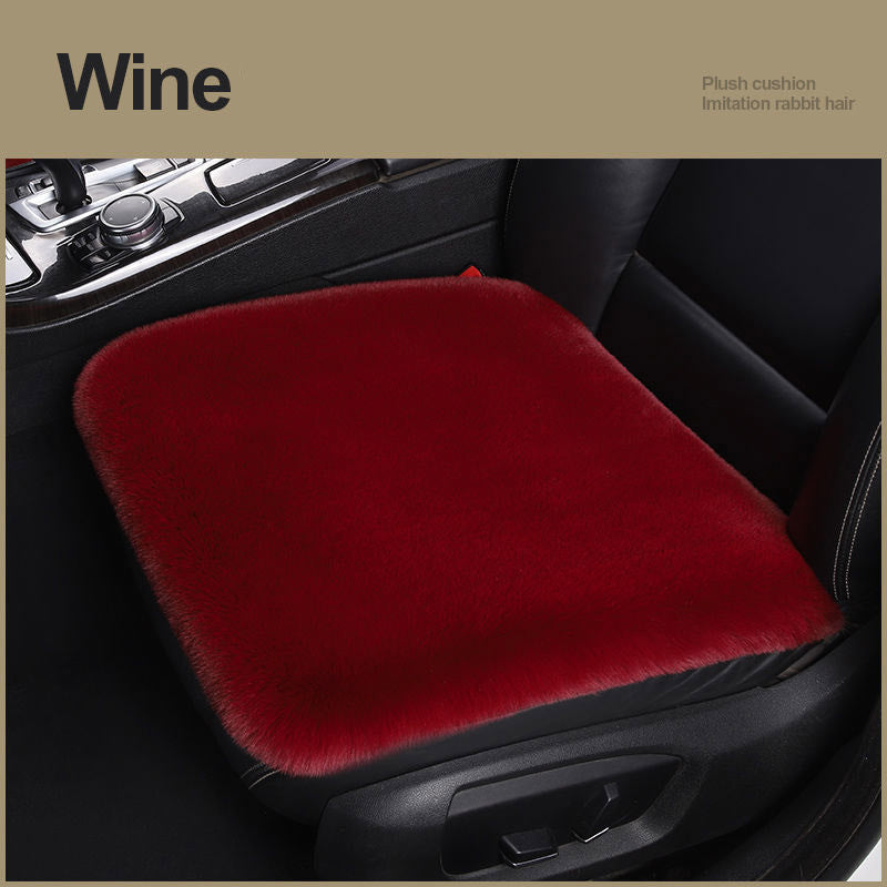 Car Seat Winter Plush Single Seat Square Cushion edf7c564 3330 4bd4 b236 9a02aa8c9a14