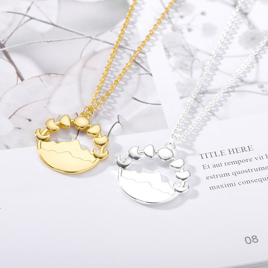 Moon Pendant Necklace Ladies Fashion Jewelry ee11f69d 54d3 42eb a55b 414c48cf07ed