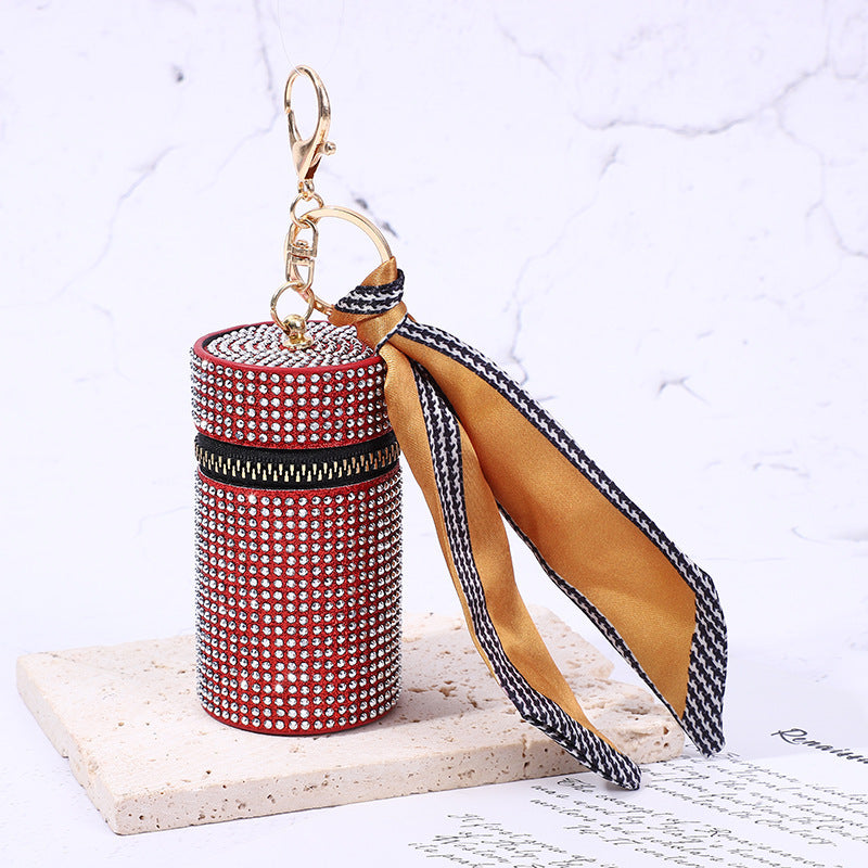 Silk Scarf Keychain Storage Mini ee2348a6 cac7 4516 8325 cfc210b890c7