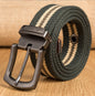 Outdoor Thickened Men's Pin Buckle Canvas Belt ee29ae64 74fc 4a26 a9cc 4818cd514ece