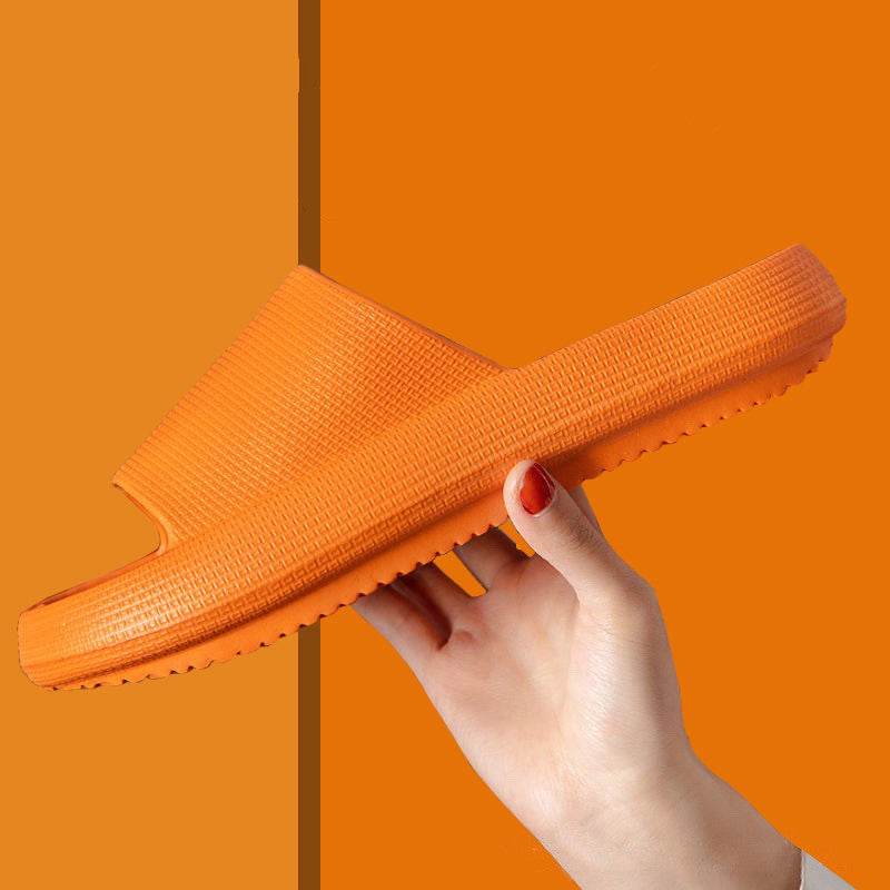 New Household Foot Feces Slippers Female Bathroom Bathing Couple Home Sandals And Slippers Male Summer Outer Wear Thick ee369