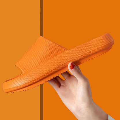New Household Foot Feces Slippers Female Bathroom Bathing Couple Home Sandals And Slippers Male Summer Outer Wear Thick ee369