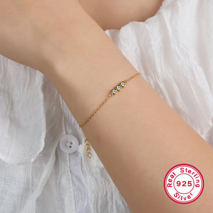925 Silver Bracelet Women's European And American - HD Wireless Product #4