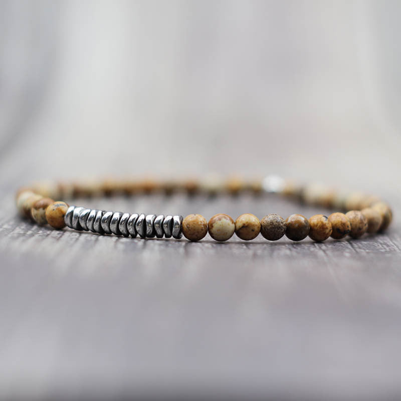 Silver Natural Stone Bracelet ee472f52 0804 4b25 a7eb 52ba5c548c13