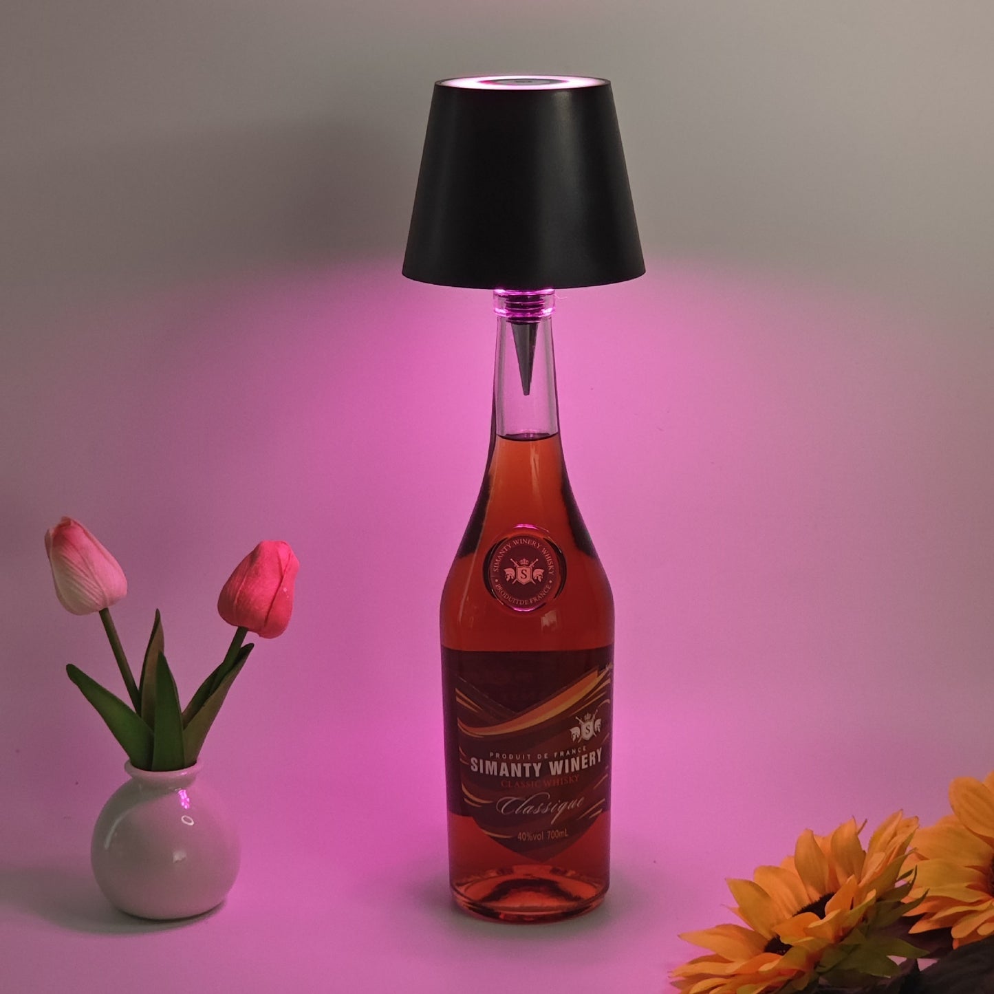 Wireless Desk Lamp LED Creative Wine Bottle Lamp Detachable Portable Charging Atmosphere Decorative Lamp ee47fea6 1e83 422c 9