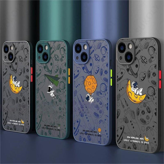 Astronaut Phone Case Doodle Moon Cartoon Eye Protection ee4be8a3 3063 4eff 8cb7 46d1a8b972ac