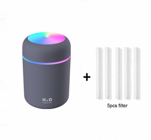 Home Car Charging Colorful Air Humidifier Usb Water Replenishment ee4c76c5 a2fc 4fb4 9594 6bac41535ede