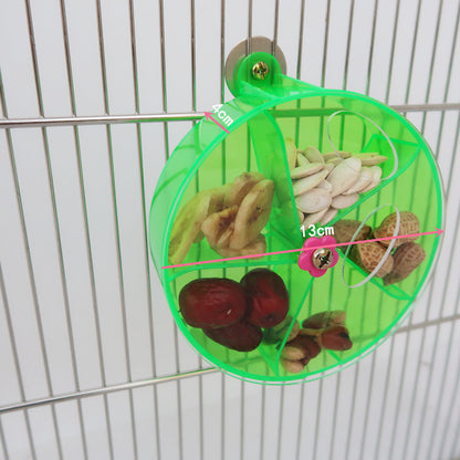 Parrot Supplies Toy Bird Acrylic Foraging Wind Wheel ee724d89 99cb 46e9 a166 067e3db29e10