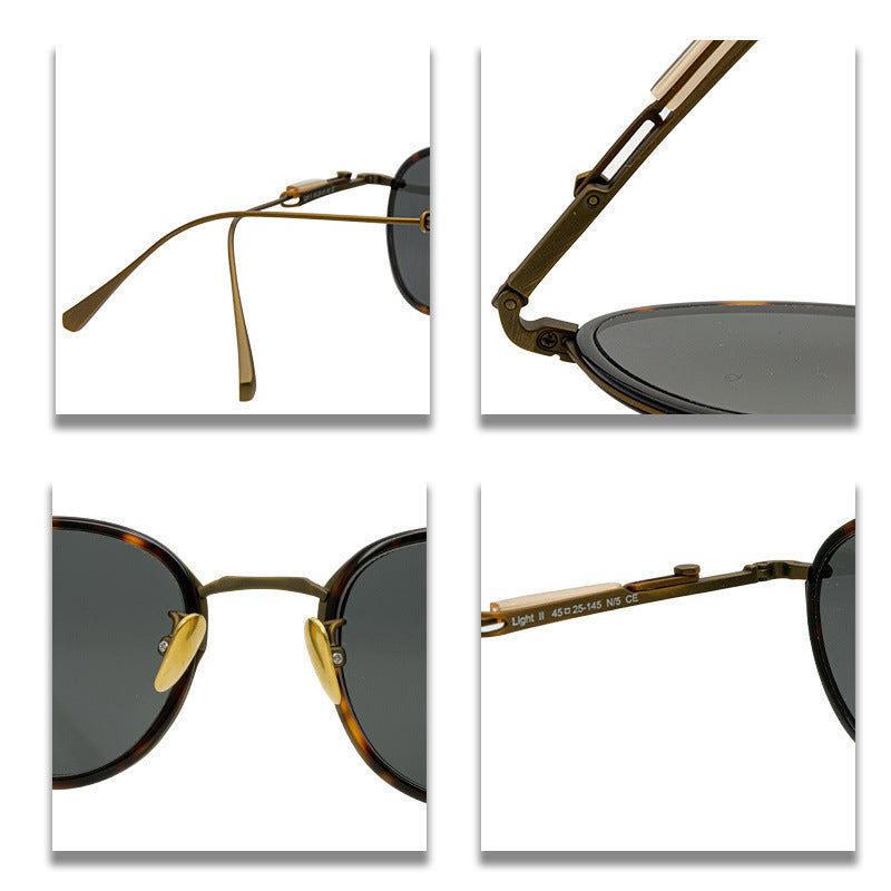Vintage Round Frame Special-interest Artistic Youth Glasses ee89f70d 9b56 4497 8ed5 beaa4796b3ee