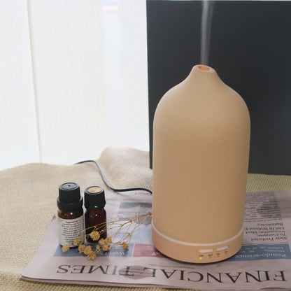 5 Colors Humificador  Ceramic Aroma Diffuser Ultrasonic Diffusers Ceramic Humidifier - HD Wireless Product #9