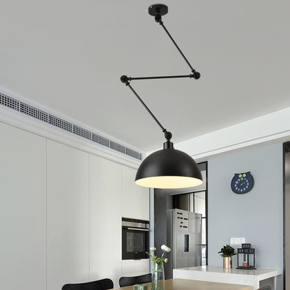Simple And Adjustable Lamp Creative Dining Room Bedroom Collapsible Chandelier ee95233e 78df 49be 8d40 37636db65e5c