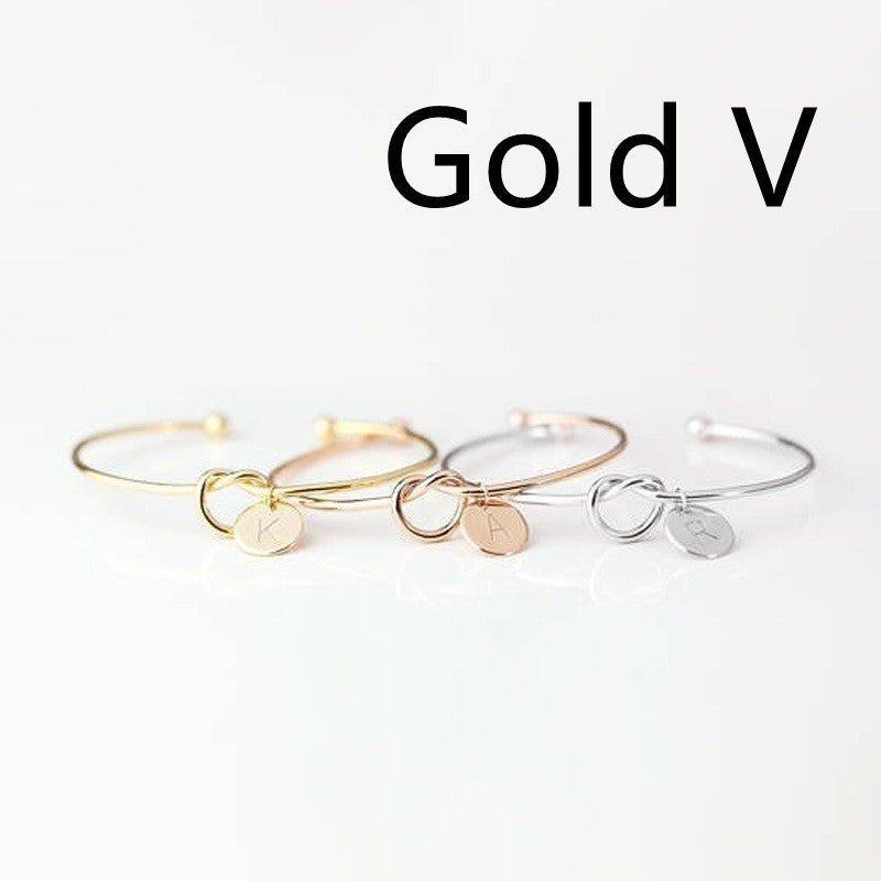 European And American Fashion Dead Knot Letter Bracelet ee9657af 2a97 499b a3e6 c3507154f997