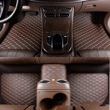 Universal Right Rudder Foot Pad Leather Quilted Embroidered Full Surround eea5ea9e 2572 43df ac74 4d931d87629f