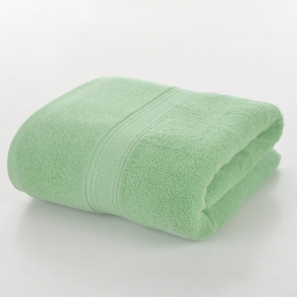 Plain Pure Cotton Bath Towel Household eea968f2 be66 4c78 af73 eee087419081