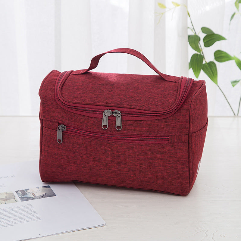 Portable Travel Large Capacity Hook Wash Cosmetic Bag eec1c5f9 0435 4321 92ae 7bd3a1e25524