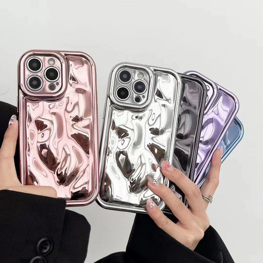 All-inclusive Drop-resistant Electroplated Meteorite Pattern Phone Case eed2b25d 24e3 4713 b8c4 dce98b54e406